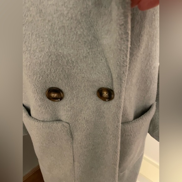 Cyrus Slate Blue Women's Peacoat sz Small ptp 20” length 34” - Picture 4 of 10